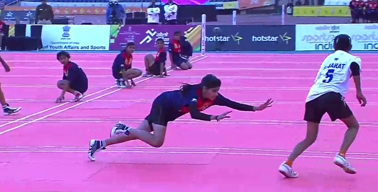 Double Gold Medals for Maharashtra Kho Kho Teams