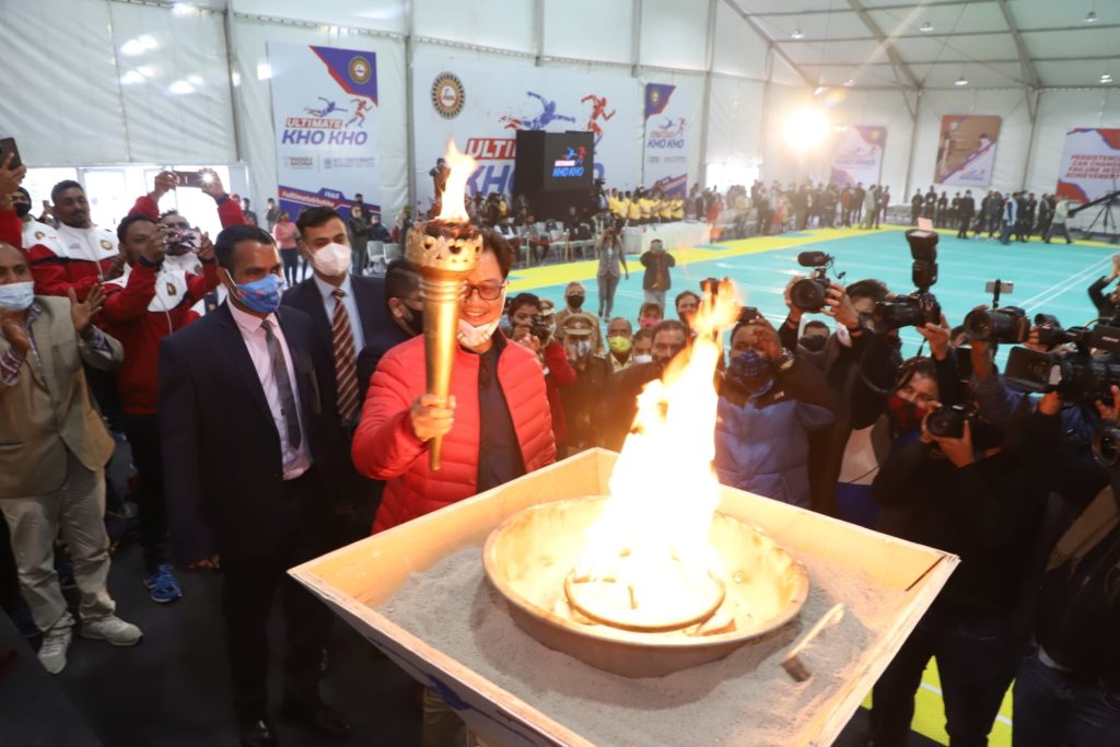 Scientific training for Kho Kho inaugurated by sports minister Kiren Rijiju