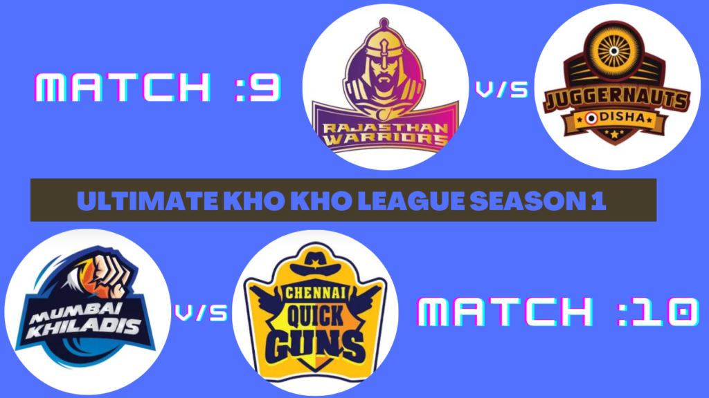 Ultimate Kho Kho League Day 5